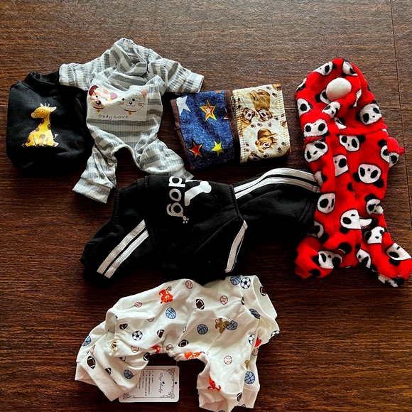 Pup Carrier and Cute Clothes - Picture 2 of 2